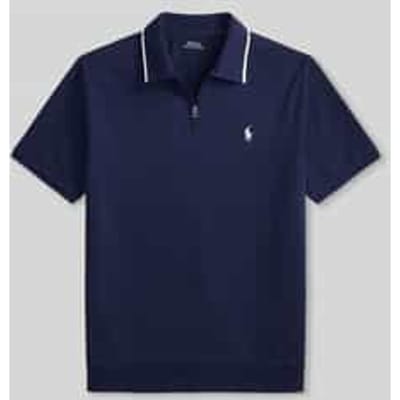 Polo Shirt Korte Mouw Polo Ralph Lauren POLO STRETCH COL ZIPPE