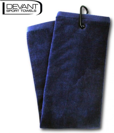 Devant Velour Handdoek Navy