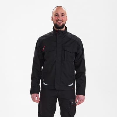Engel Galaxy werkjack 1810-254 - Black / Anthracite Grey - L