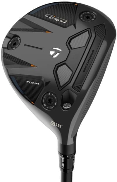 TaylorMade Qi4D Tour Fairway Wood 2026 | 5 | 18° Loft (instelbaar van 16° tot 20°) | Rechtshandig | Regular |