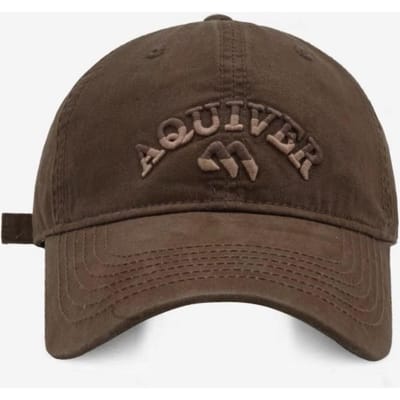 Casquette de Baseball Douce Brodée de Lettres en Trois Dimensions pour Hommes et Femmes Dans le Même Style Été Style Coréen Streetwear Casquette de Baseball pour Couple Adjustable