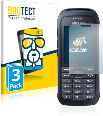 Screenprotector 3 Stuks voor Samsung Xcover 550 Beschermglas transparant