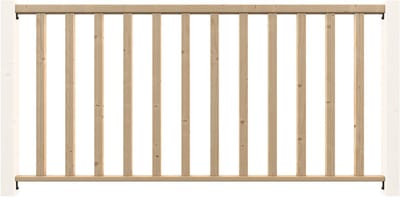 Kordo - Vulklemkit voor houten balustrade - CLARO - Vurenhout - 1,93 m
