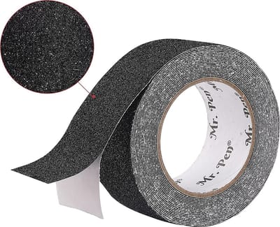 Antislip rubber trap strip - zelfklevende tape - 5m - 50mm