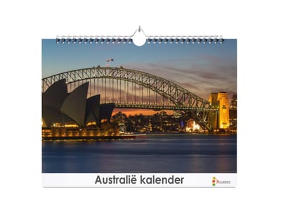 Huurdies - Verjaardagskalender - Australië - A3