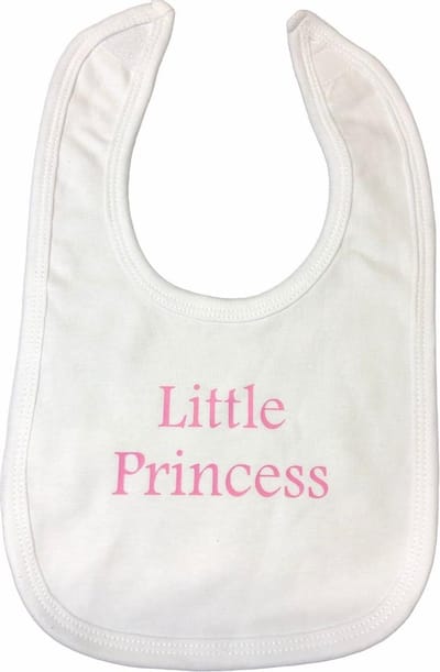 Soft Touch Slabber Princess Meisjes 33 Cm Katoen Wit/roze