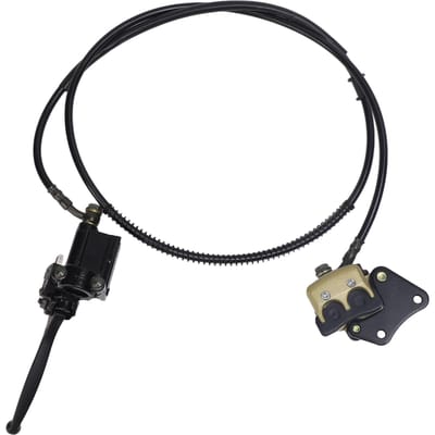 Voorste Schijfrem Hoofdcilinder Remklauw met Remblok Montage voor Chinese 50cc 70cc 90cc 110cc black