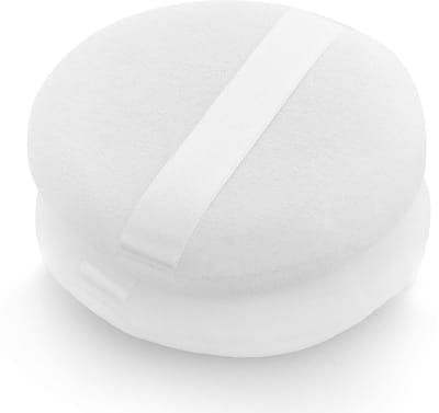 4 Inch Ronde Poeder, Ultra Zachte Wasbare Herbruikbare Grote Velours Gezicht Body Poeder Puff