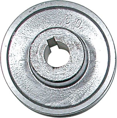 Aluminium Katrol voor Riemen - Verstelbare Diameter 28 mm tot 80 mm
