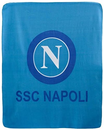 Blanket fleece plaid SSC NAPOLI official winter single 130 x 160 cm Q199