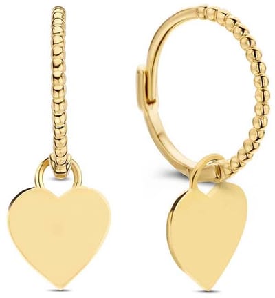 Jackie Corazón Earrings 14 Karaat Goud