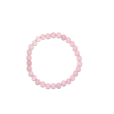 Rozenkwarts armband - Pure