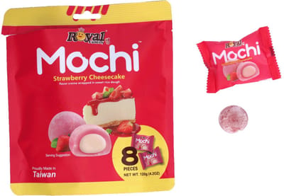 Mochi Strawberry Cheesecake (6 x 120gr)