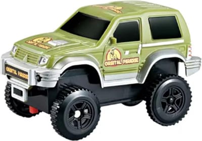 Solidchoice- Speelgoedauto Uitbreidingsauto voor Dinosaurus Racebaan - Buitenspeelgoed - Bestuurbare Auto - Speelgoed Auto Accessoire - Compatibel met Flexibele Dino Racebanen - Veiligheidswaarschuwing voor Kinderen - Raceauto