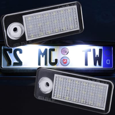 Recambo LED-kentekenplaatverlichting geschikt voor Audi A6 Avant | TYPE C5 | BJ 1997-2005