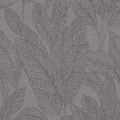 Ton sur ton behang Profhome 790645-GU vliesbehang licht gestructureerd met bloemmotief glinsterend grijs platinagrijs goud 5,33 m2