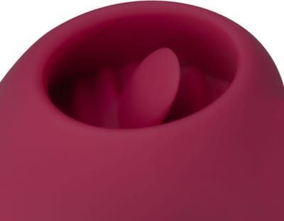 Tong Vibrator Met Beschermdop - Roze