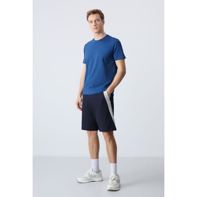 Heren Katoenen Blend Sweatsshorts