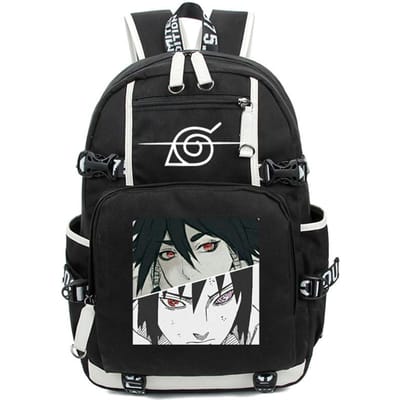 Anime Naruto sac à dos pour adolescents garçons filles retour à l'école sac à dos étudiant cartable hommes femmes loisirs Usb sacs de voyage sac à dos
