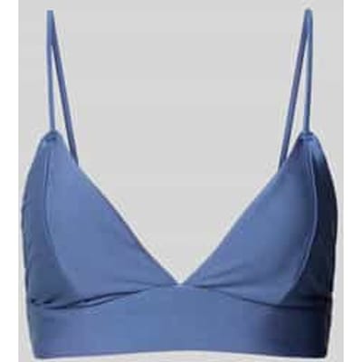 Bikinitop met labelapplicatie, model 'Isla'