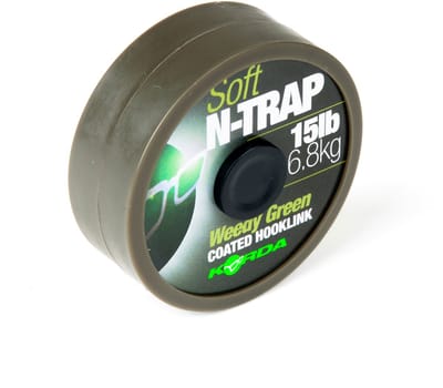 Korda N-Trap Soft onderlijnmateriaal - 9 kg - Weedy Green
