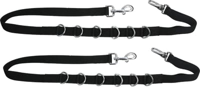 Horsegear Bijzetteugels Horsegear Hgelastic Zwart