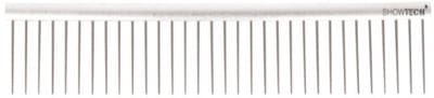 Show Tech+ - Featherlight kam - Zilver - Ultieme groomingtool - 28cm