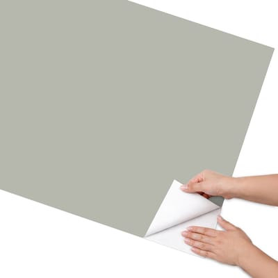 Coloray Meubel Wrap Folie - Groente Meubelfolie - 75x150 cm - Meubel Wrap Folie Neutraal grijs - Plakfolie Meubels - Minimalist Meubelfolie - Decoratiefolie Zelfklevend - Slaapkamer decoratie - Achtergronden en patronen