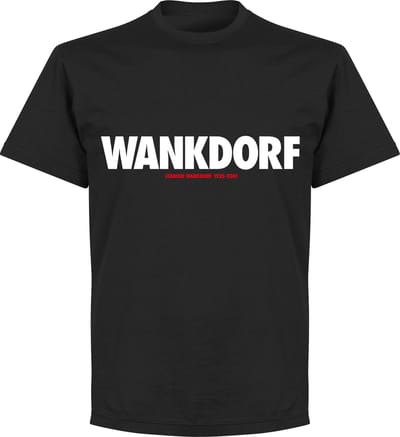 Wankdorf T-shirt - Zwart - XS