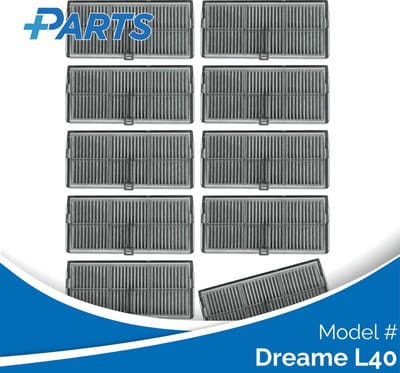 Dreame L40 Filters (10 Stuks, Plus.Parts® alternatief voor RHF14)