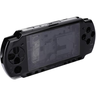 Vervangende ABS Materiaal Host Game Console Shell met Schroevendraaier voor PSP2000 Console Zwart zwart