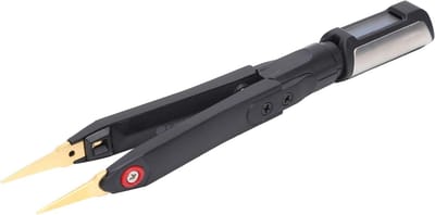 Digitaal Pincet - Multimeter Tool - Elektronica Testen - Automatische Meting - 10 Cm Meetarm - Zilver