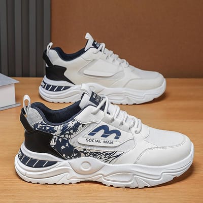 CYYTL Schoenen Voor Heren Sneakers Casual Mesh Ademend Zomer Buiten Hardlopen Tennis Platform Sport Wandelen Designer Luxe Loafers 44 black