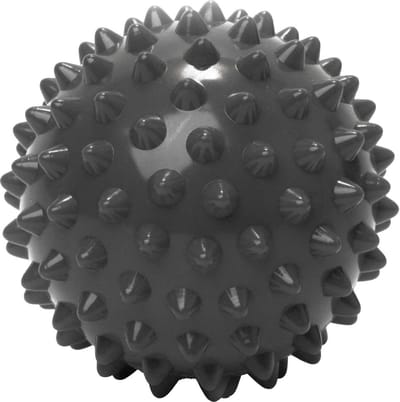 #DoYourFitness - Massagebal - »Nica« - Lacrosse Bal / Fasciaball voor effectieve zelfmassage van triggerpoints - diameter 10cm - zwart