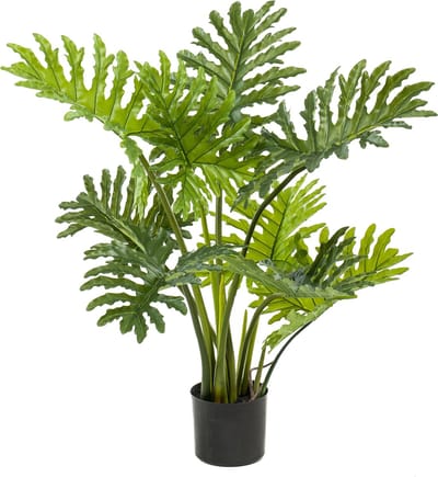 Emerald - Kunstplant Philodendron Selloum 80cm - Kunstplant voor binnen