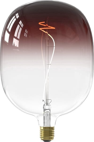 Calex Avesta Colors Marron - E27 LED Lamp - Filament Lichtbron Dimbaar - 5W - Warm Wit Licht