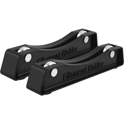 2 stuks Filamenthouder 3D-printen Verbruiksartikelen Rek Spoelhouder met Lager voor PLA ABS PETG PTU HOUT Andere 3D-printer zwart