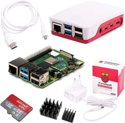 Mini Computer Kit - Enkelbord Computer - Project Ontwikkeling - Quad-Core Processor - 4GB RAM 32GB - Wit