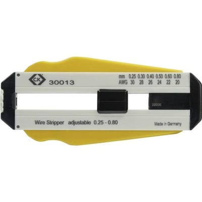 330013 Draadstripper Geschikt voor PVC-draden, PTFE-draden 0.25 tot 0.80 mm PVC Geschikt voor merk C.k