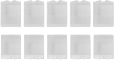 10 Stuks Heldere Plastic Vochtbestendige Batterijhouder Opslagdoos voor 3 4 5 6 Batterijen - Ideaal voor Organisatie en Bescherming