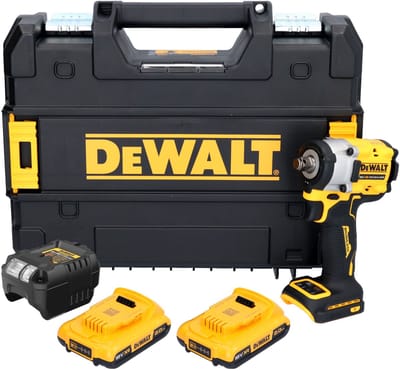 DeWalt DCF 921 NT accu-slagmoersleutel 18 V 400 Nm 1/2" borstelloos + TSTAK - zonder accu, zonder oplader