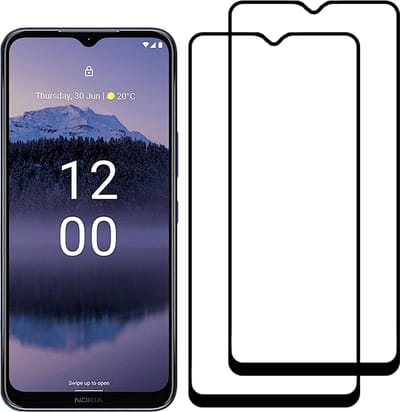 Smartphonica 2 Stuks Screenprotector Geschikt voor Nokia G11 Plus - Full Cover Tempered Glass - Gehard glas Geschikt voor Nokia G11 Plus geschikt voor Nokia G11 Plus