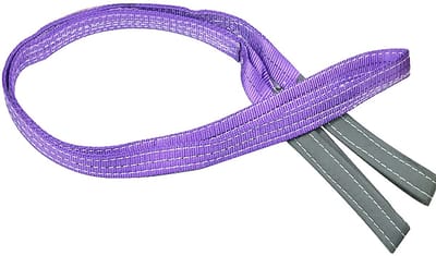 Dailygoods- Hefriem 1T - Duplex Polyester - Snij- en Slijtvaste Behandeling - Versterkte Hefogen - 1 Meter - Tot 1000 kg Werkbelasting - Hefsling