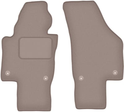Beige voormatten voor: Volkswagen Passat B6 / B7 USA sedan, stationwagen (2005-2014)