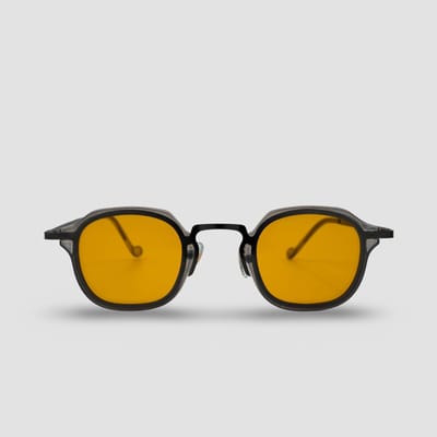 Montuurtjevoorjou - Discover Orange - Oranje Zonnebril - Heren zonnebril - Festival Zonnebril - Zwart - Koningsdag