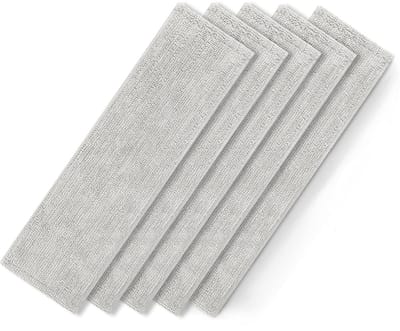 Dailygoods - Dweildoeken voor Draadloze Stofzuiger - Herbruikbaar en Machinewasbaar - Hoogwaardige Katoen - Voor Vloeren - 5 Stuks - Geschikt voor Xia...