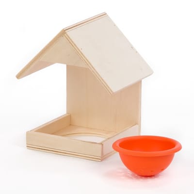 Kapel klein - Vogelhuisje - Nestkastje - Vogel Huis - Kapel klein - Nesten voor wildzang vogels - Nesten - Nestkasten / vogelhuisjes - Barmsijs (Acanthis flammea)