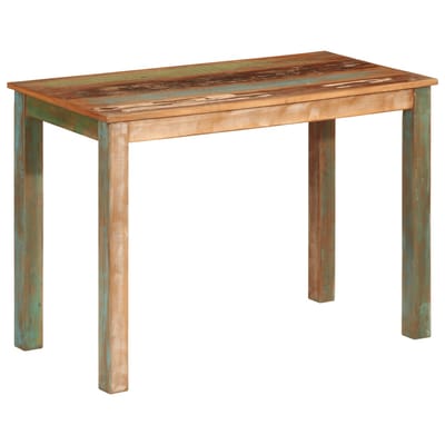vidaXL - Eettafel - 110x55x76 - cm - gerecycled - massief - mangohout