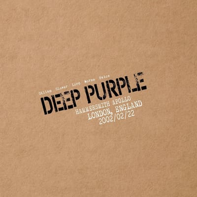 Live In London 2002 - Deep Purple