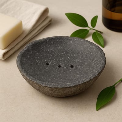 Riverstone Natural Soap Dish